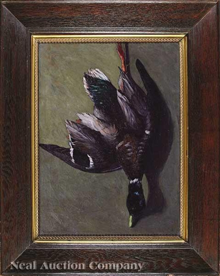 2 Works: Nature Morte: Mallard Drake; Nature Morte: Mallard Hen by Charles Wellington Boyle