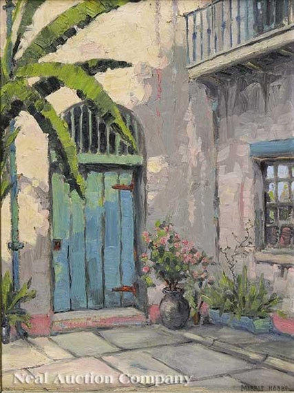 French Quarter Patio by Morris Henry Hobbs