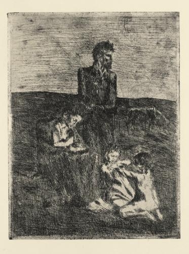 Les Pauvres by Pablo Picasso, 1905