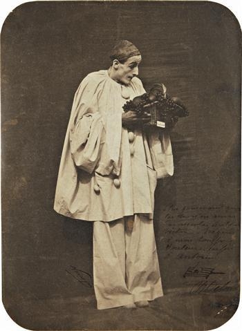 Pierrot with Fruit, 1854-1855 by Gaspard-Félix  Tournachon, Adrien Tournachon, 1854-1855