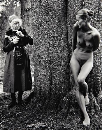 Imogen and Twinka at Yosemite, 1974 by Judy Dater, 1974; printed 1989