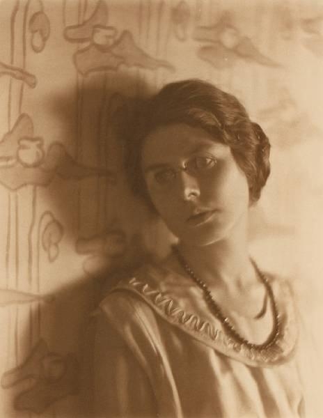 Portrait of a Lady (possibly Mary Buff, L.A. Socialite) by Edward Weston, 1921