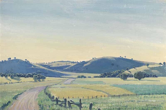 Hills Of Northam by Elioth Gruner, 1936