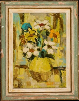 Abstract Floral Still Life - Gino Bigianni