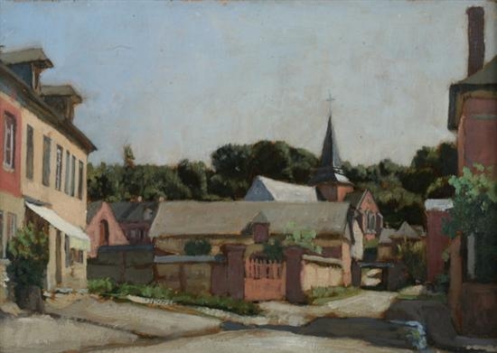 Vue de Longueville by Andre Noufflard, 1935