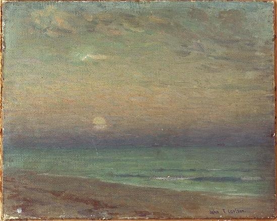 SUNRISE ON THE SHORE