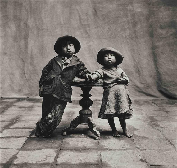 Cuzco Children, 1948 by Irving Penn, printed before 1975