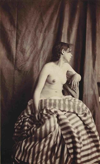 Nude by Eugène Durieu, circa 1853-1854