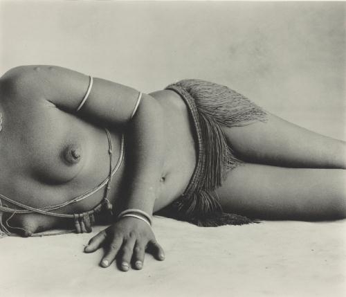 Chieftain's Wife (torso), Cameroon (Jan. 1969) by Irving Penn, 1969; printed 1970