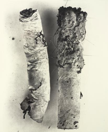 Cigarette #17 by Irving Penn, 1972; printed 1975