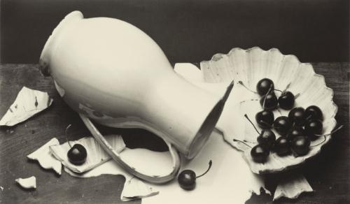 The Spilled Cream by Irving Penn, 1980; printed 1981