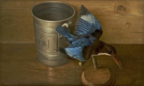 The Champagne Bucket and Bird by Patrick Hennessy