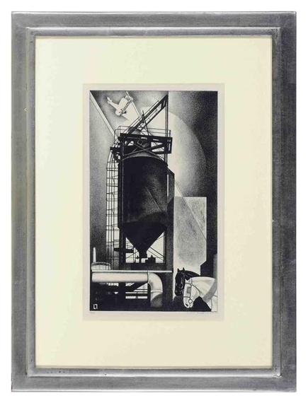 Tanks #1 by Louis Lozowick, 1929