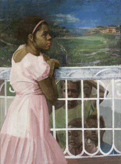 Dreams of the Big House by Ernest Crichlow, 1989