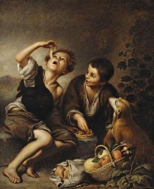 Bartolomé Estebán‏ Murillo The Pastry Eaters MutualArt