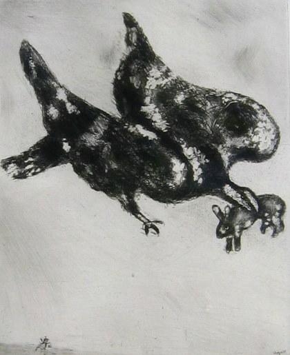 Marc Chagall | The Bird & the Rabbit | MutualArt