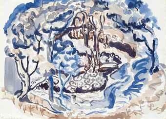 A Grove by Frances Hodgkins, 1943