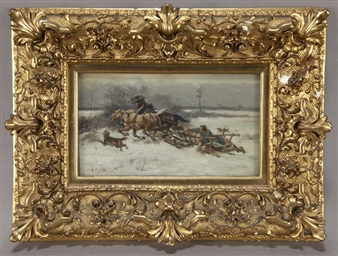 A fallen hunter - Adolf Rylski