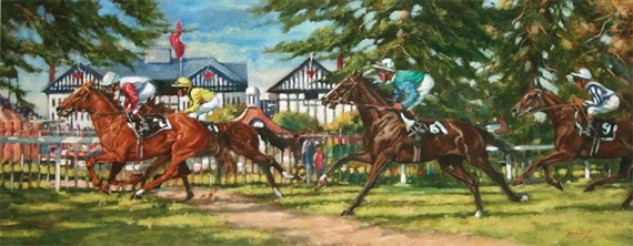 Roy Lyndsay | THE PHOENIX PARK RACES | MutualArt