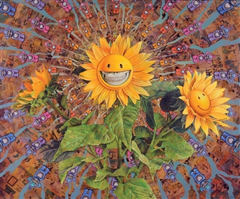 Growing Grins - Ron English