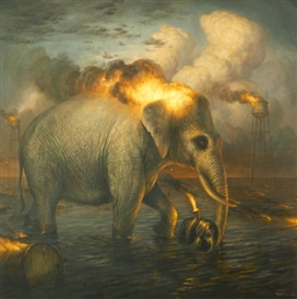 Martin Wittfooth - 'The Passions' 