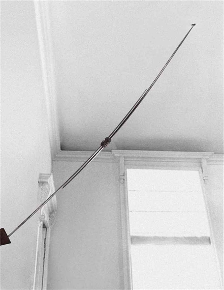 Giavellotti con impugnatura (Javelins with Handgrip) by Gilberto Zorio, 1978