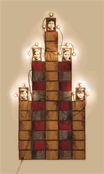 Monuments by Christian Boltanski, 1985