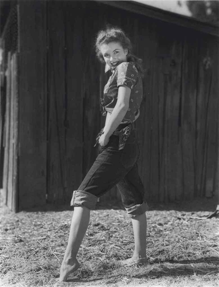 Marilyn Monroe, 1945 by Andre de Dienes, 1945, printed later