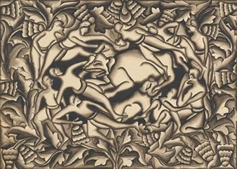 Men and Animals Fighting in Jungle - Goesti Gede Raka