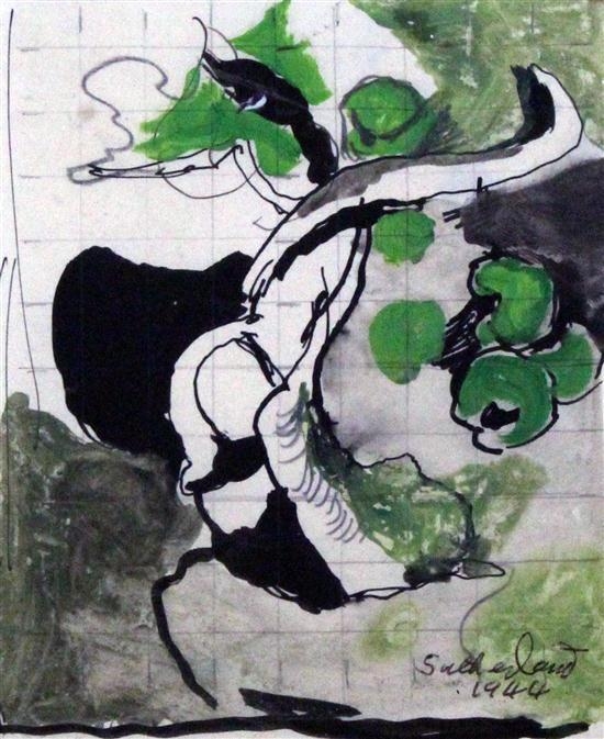 Graham Sutherland | Study of an Apple Tree (1944) | MutualArt