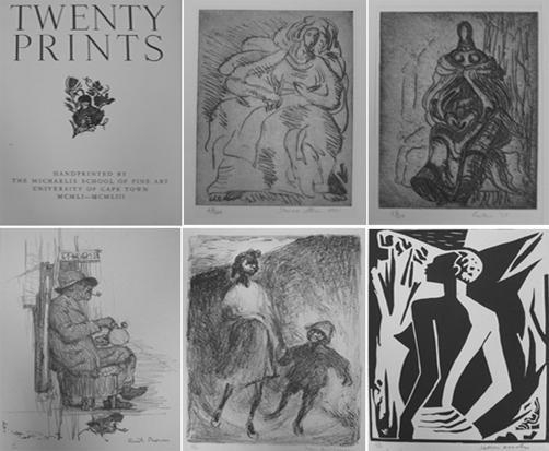 Artwork by Michaelis School of Fine Art, TWENTY PRINTS, Made of linocuts, etchings and lithographs
