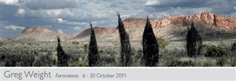 Greg Weight: Formations - Australian Galleries, Sydney (Glenmore Rd)