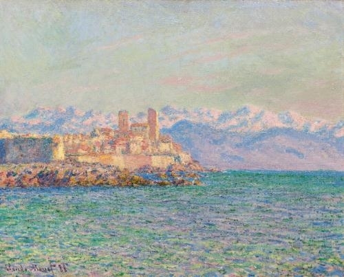 ANTIBES, LE FORT by Claude Monet, 1888