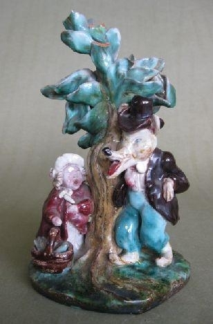 ''Little Red Riding Hood and Wolf'' by Dorothy S. Harkins, 1948