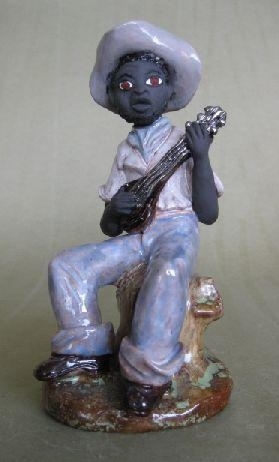 Banjo Player by Dorothy S. Harkins