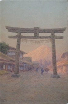 Torii and Mt. Fuji - Yoshiaki Ito