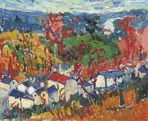 Maurice de Vlaminck | Soleil d'hiver (1905) | MutualArt