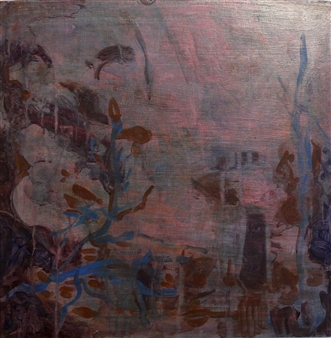 IiirisRuuth_Misty park_41x41cm_acrylic on mdf_41x41cm_2011 - Iiris Ruuth