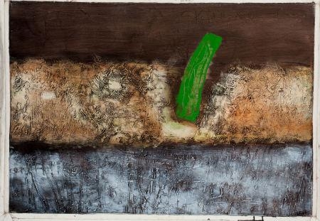 Artwork by Israel Matos, S.O.S, Made of Mixed media on canvas