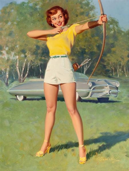 William Medcalf, Pin-Up Fly Fishing