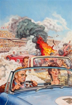 Dying for It, paperback cover - Sebastian Boada