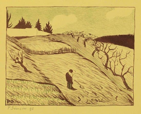 Paysage by Paul Sérusier, 1893