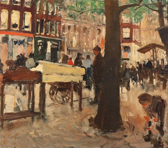 The Jordaan neighbourhood, Amsterdam by Ernst van Leyden