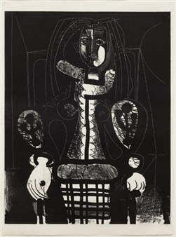 Black and White - Featuring Pablo Picasso - Rex Irwin Art Dealer