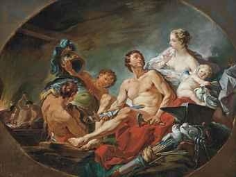 Vulcan's forge by François Boucher