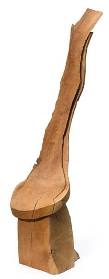 Small Cherry Throne by David Nash, 1990