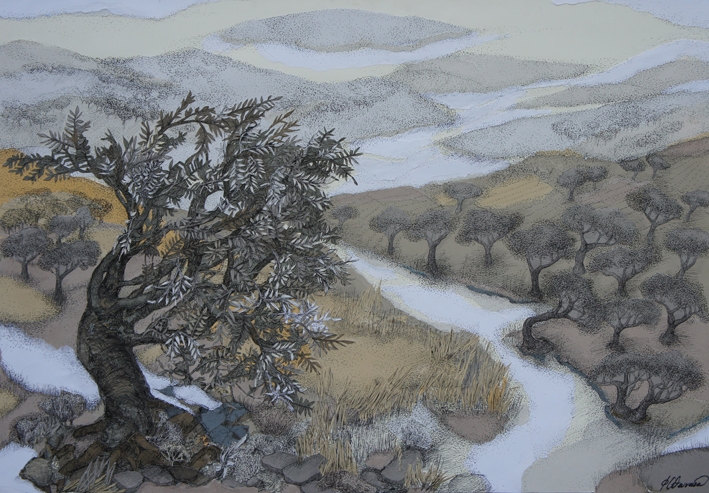 Artwork by FOTINI OTHONEOU, THEA_B, Made of Paper and ink