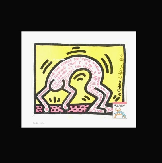 Keith Haring | Club DV8 Unveils the Kieth Haring Room (1986 