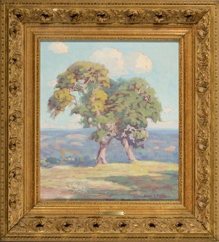 Harold Arthur Roney | View with Two Trees | MutualArt