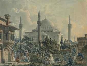 Sainte Sophie, Constantinople - Charles Stanislas L'Éveillé